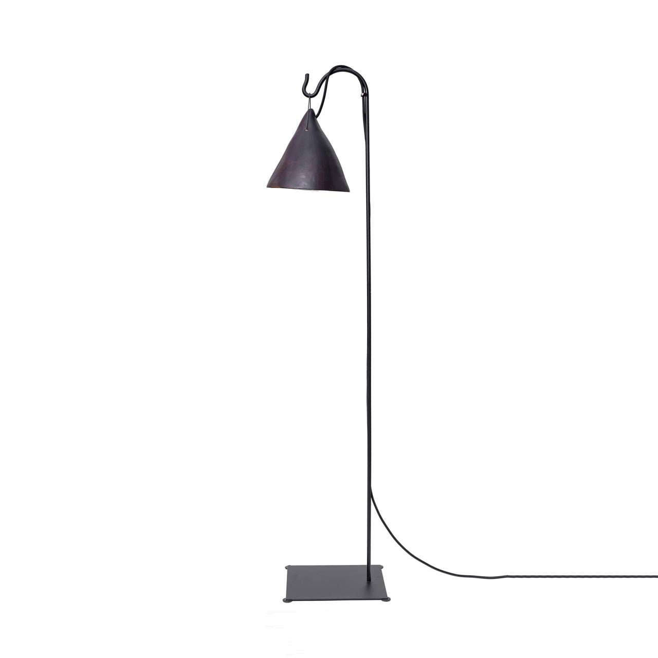 Lámpara Ruca Base Fierro Lectura (130cms de alto)
