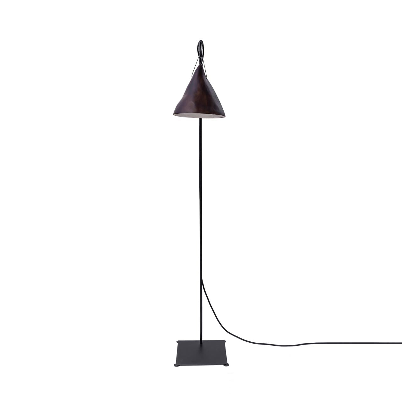 Lámpara Ruca Base Fierro Lectura (130cms de alto)