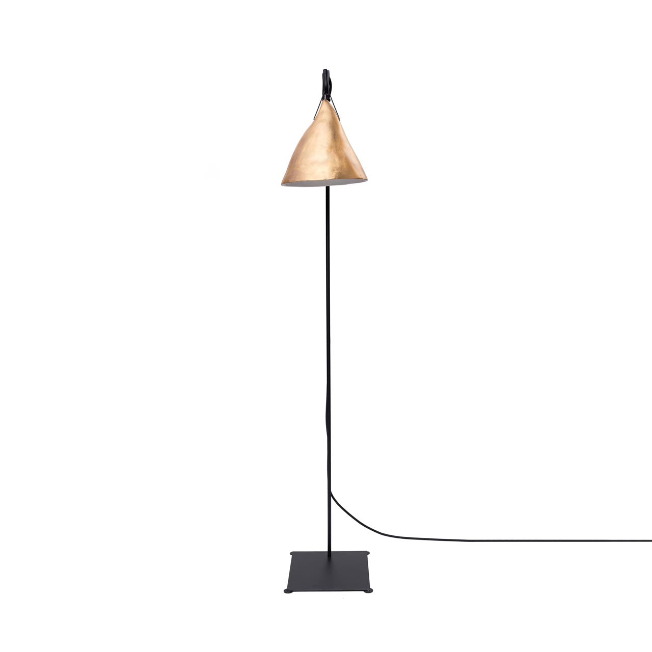 Lámpara Ruca Base Fierro Lectura (130cms de alto)