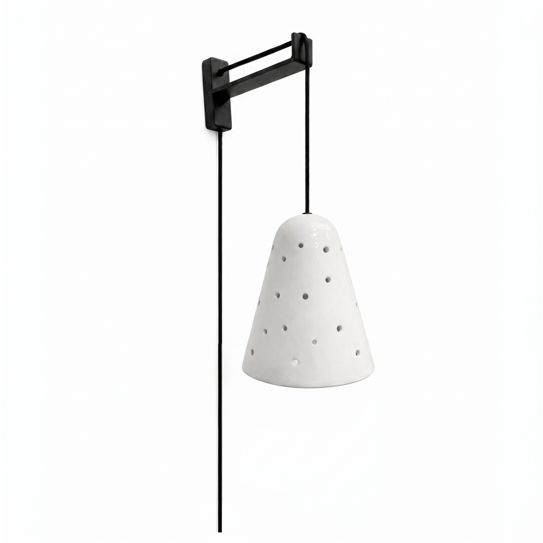 Lámpara Campanilla Escuadra de Fierro